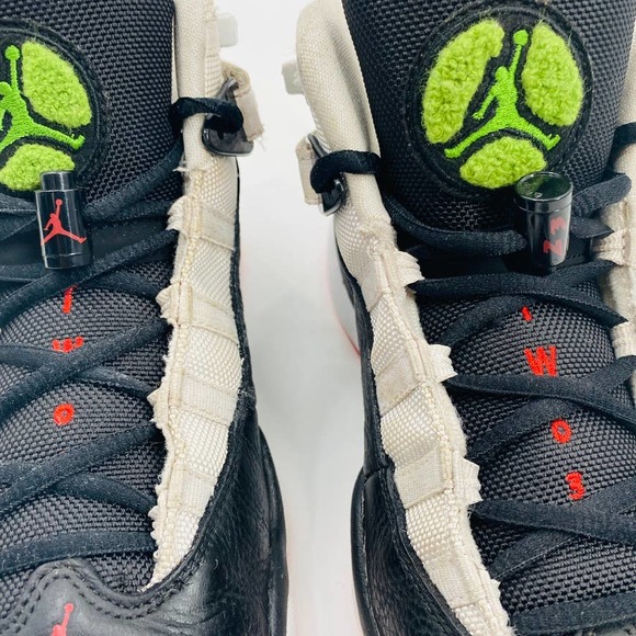 Air Jordan 6 Rings “He Got Game” (GS) Black University Red White Sz 6.5 Y Wmns 8 - Picture 8 of 15